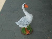 гусь в траве