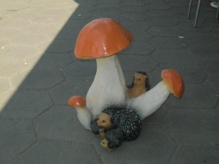 подосиновики с ежиками